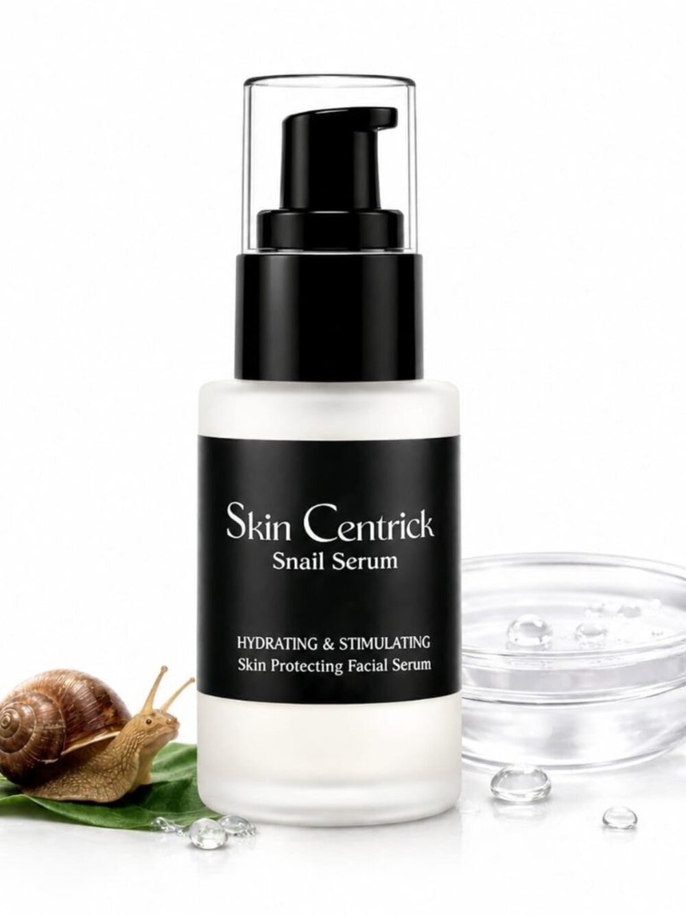 Snail Mucin Serum 95% Glass Skin Repair Essence for Acne Scars Fine Lines